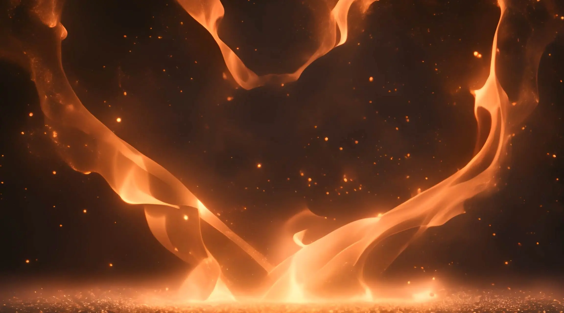 Fiery Abstract Motion Stock Video
